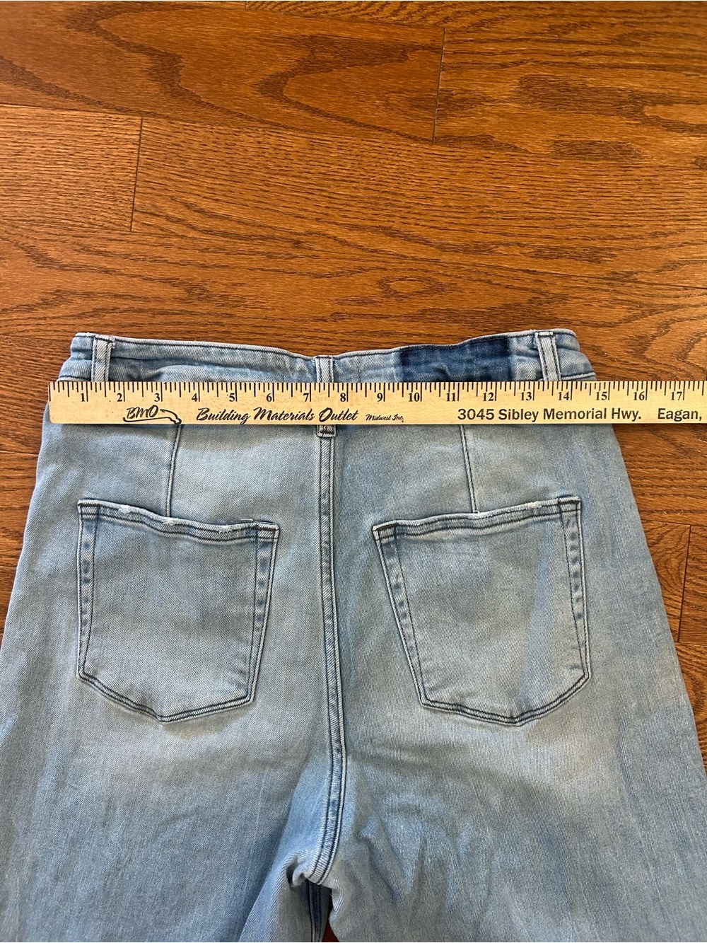 VERVET By Flying Monkey Super High Rise Raw Hem Wide Leg Jeans V2680N Work Song - Picture 10 of 10
